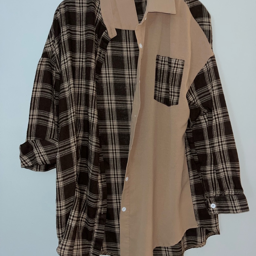 amazon oversized flannel!
